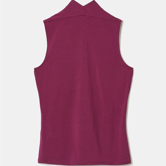 RW&Co purple/burgundy sleeveless Blouse - Picture 3 of 8